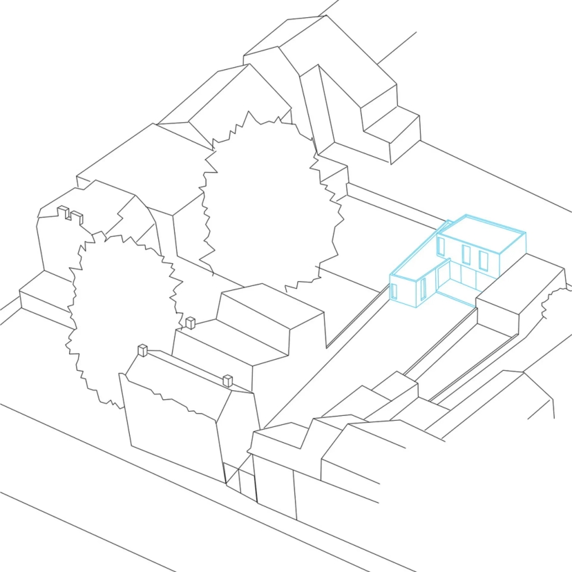 Axonométrie du projet