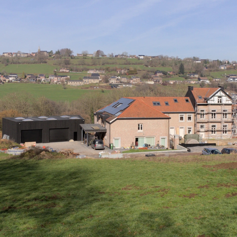 Vue panoramique du nouveau garage Pepinster