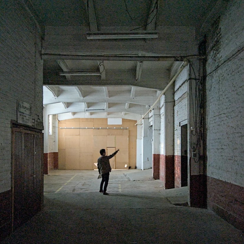 Un architecte verviétois dans l'ancien bâtiment industriel à Verviers